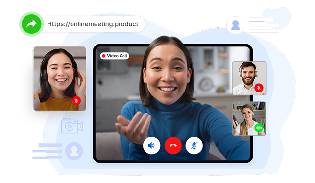messaging and team collaboration services for online corporate meeting