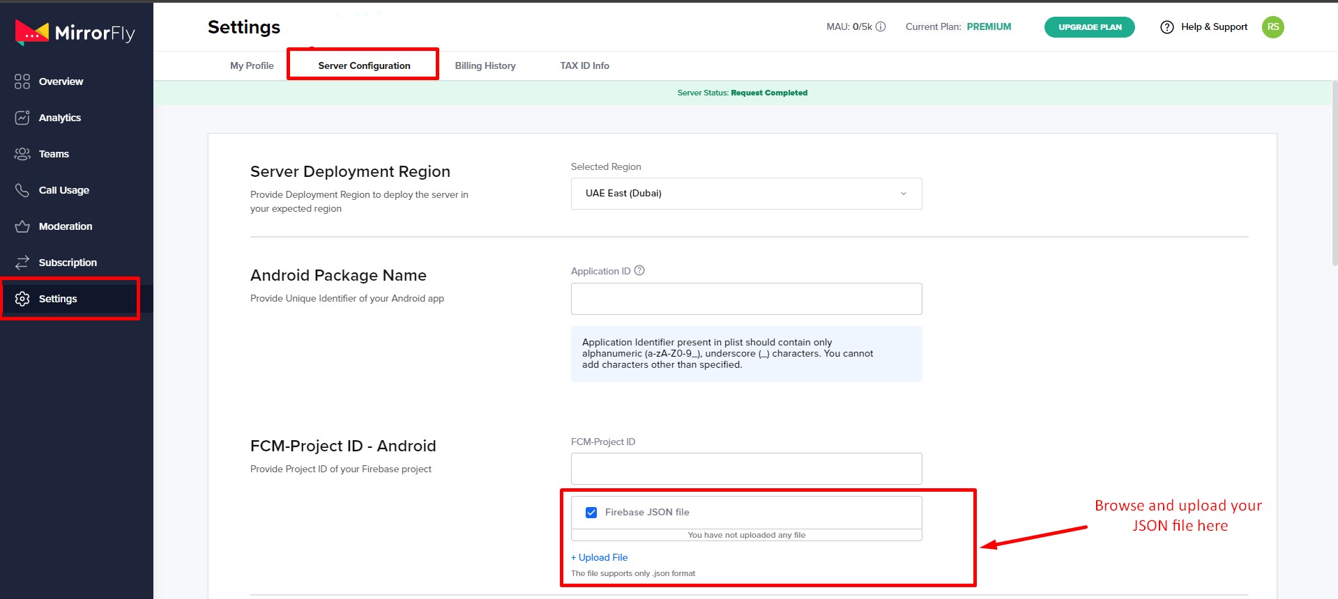 Firebase-migrate-section