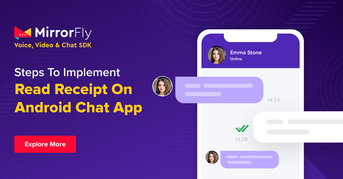 How To Implement Read Receipts In MirrorFly Chat