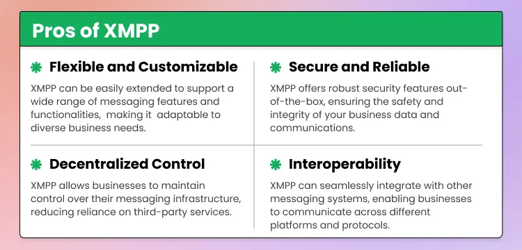 xmpp-advantages